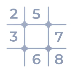 Icône de Sudoku - puzzle de nombres